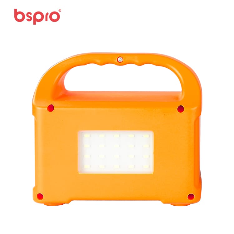 Portable orange LED work light