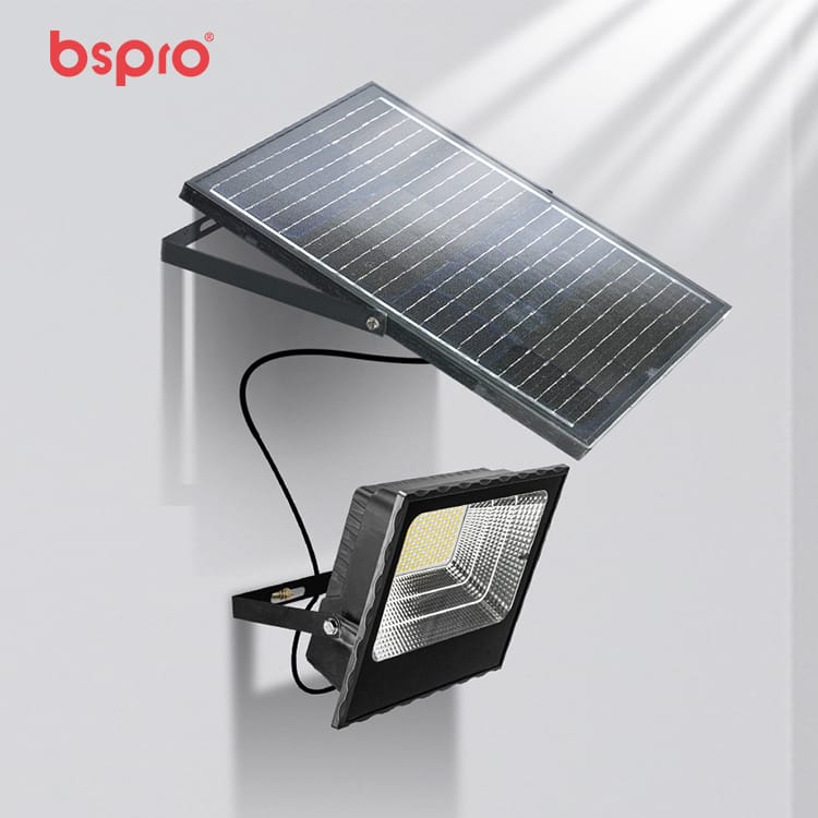 MD-PT08 Solar Flood Light 30W - Back Angle