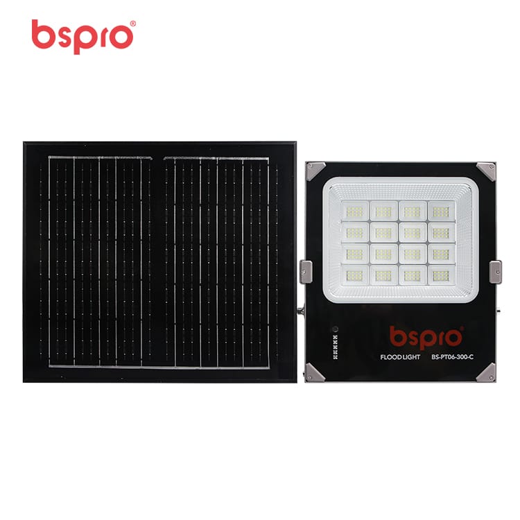 V-FLT24 300W solar flood light 1300LM outdoor waterproof IP65 LED