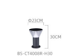 BS-CT4008R solar bollard light CT4008R Parameter detail
