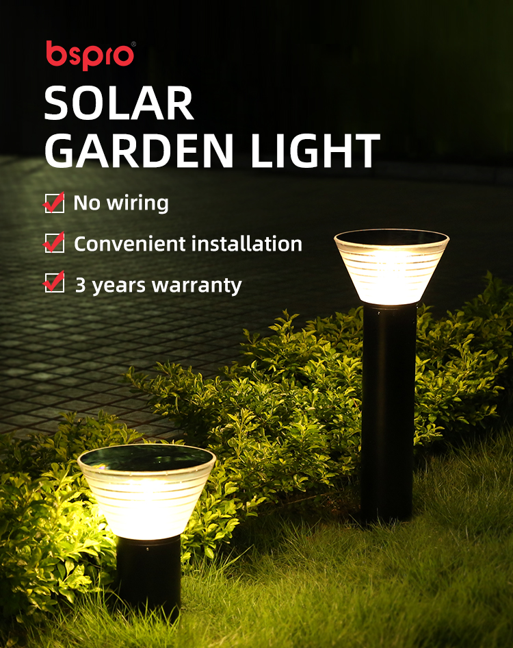 BS-CT4008R solar bollard light series poster