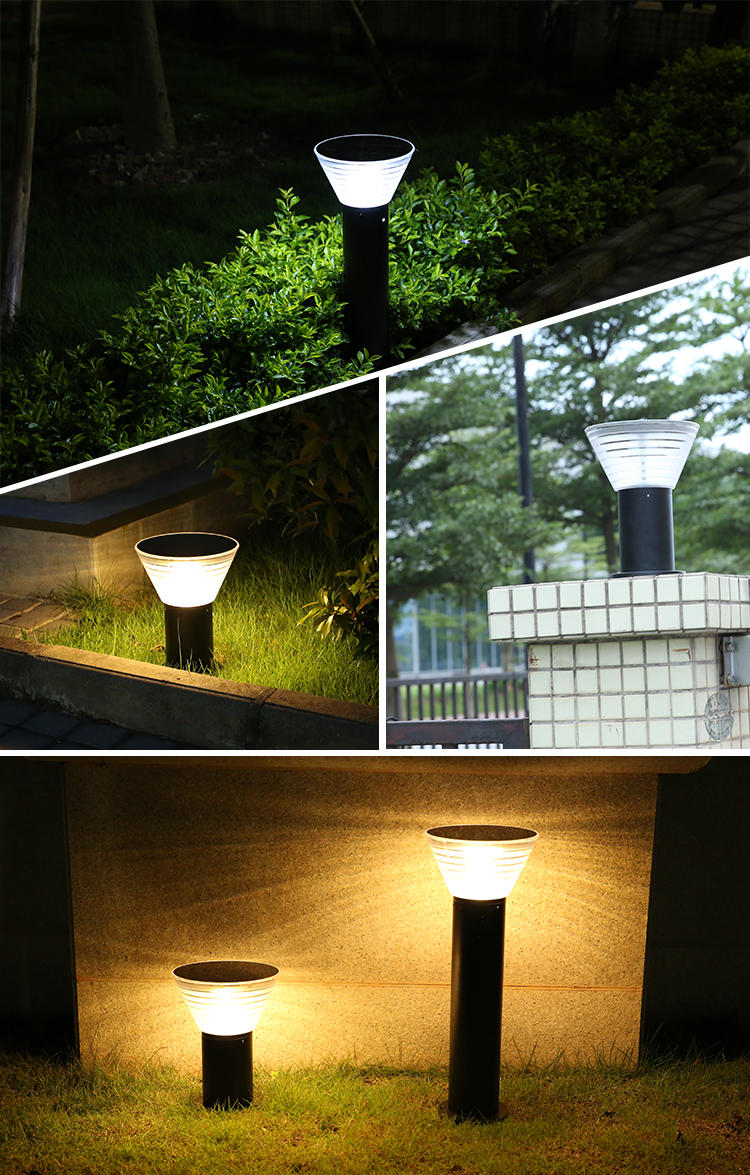 BS-CT4008R solar bollard light CT4008R scene 4 detail