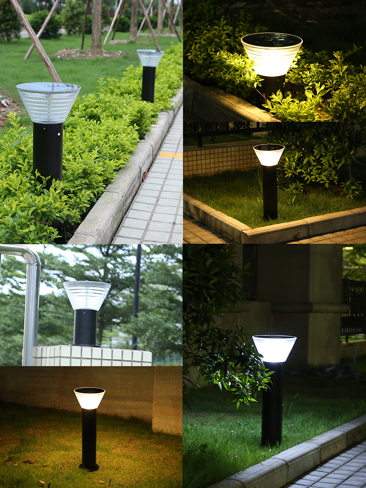 BS-CT4008R solar bollard light CT4008R scene detail