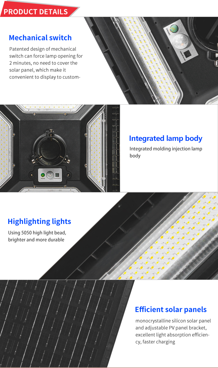 MD-SLT28 solar garden light details detail